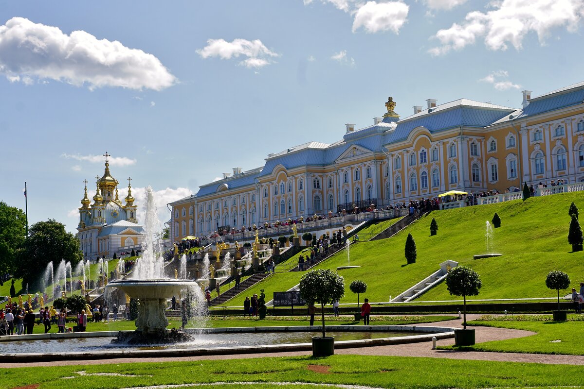 петергоф фото