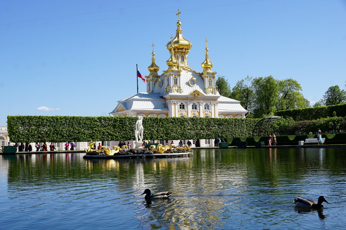петергоф широкоформатные фото
