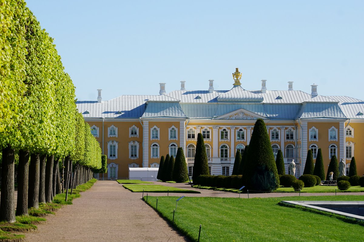 петергоф верхний сад фото