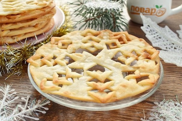 пирог из песочного теста с яблоками фото