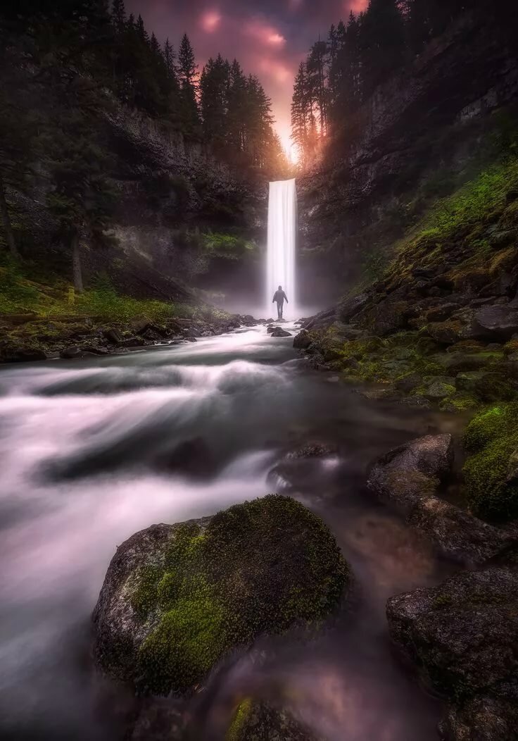 pistyll rhaeadr waterfall фото