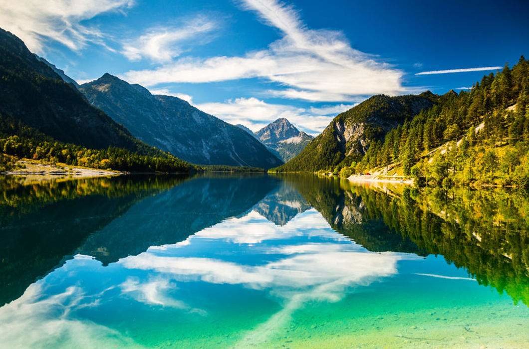 plansee tirol austria озеро фото