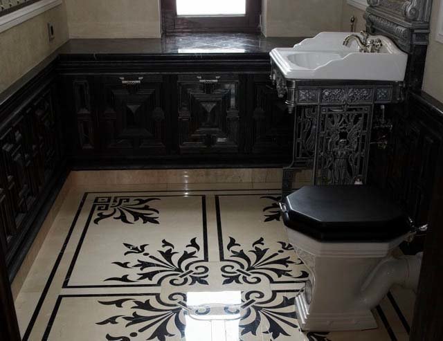 плитка напольная emperador dark. имперадор marble tiles китай. фото