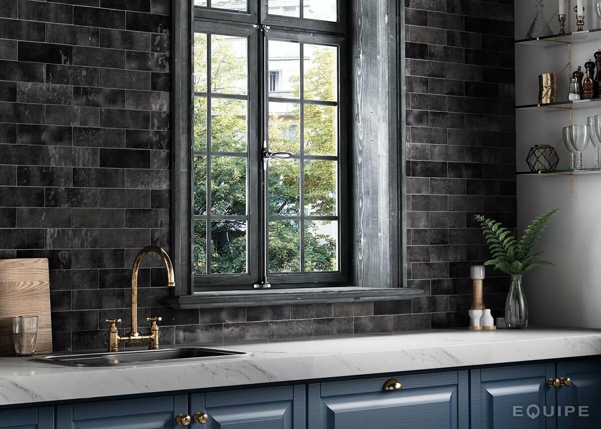 плитка настенная equipe artisan moss green фото