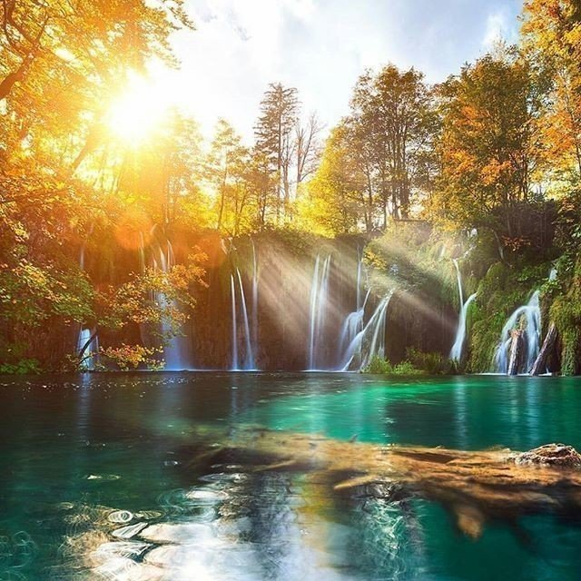 Плитвицкие озёра фото