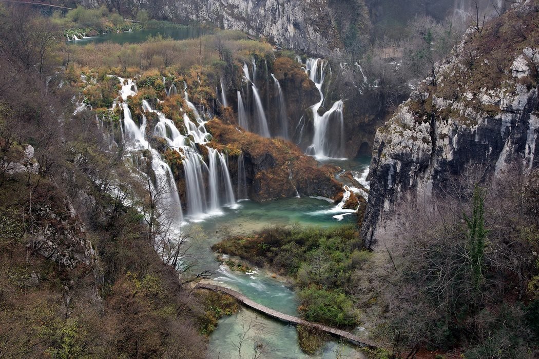 Плитвицкие озёра фото