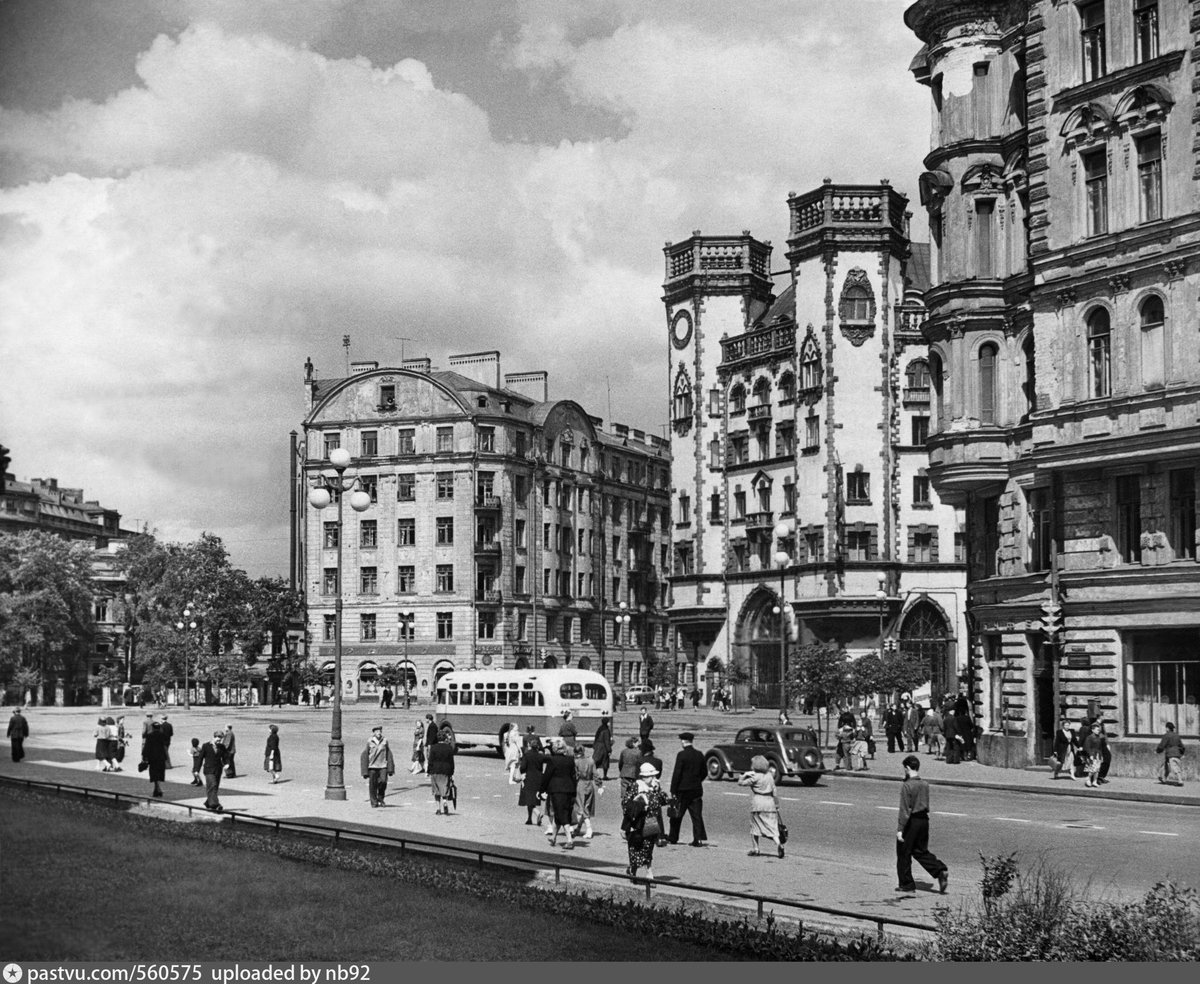 площадь льва толстого старые фото