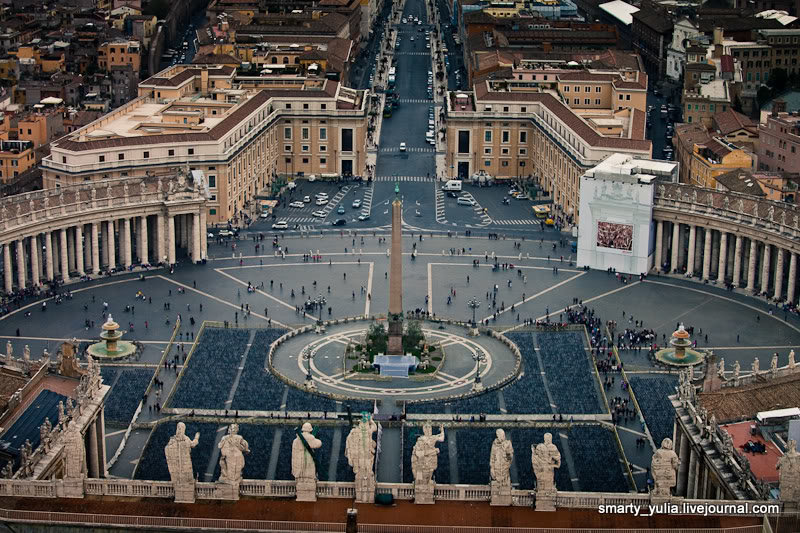 площадь святого петра. ватикан. рим фото