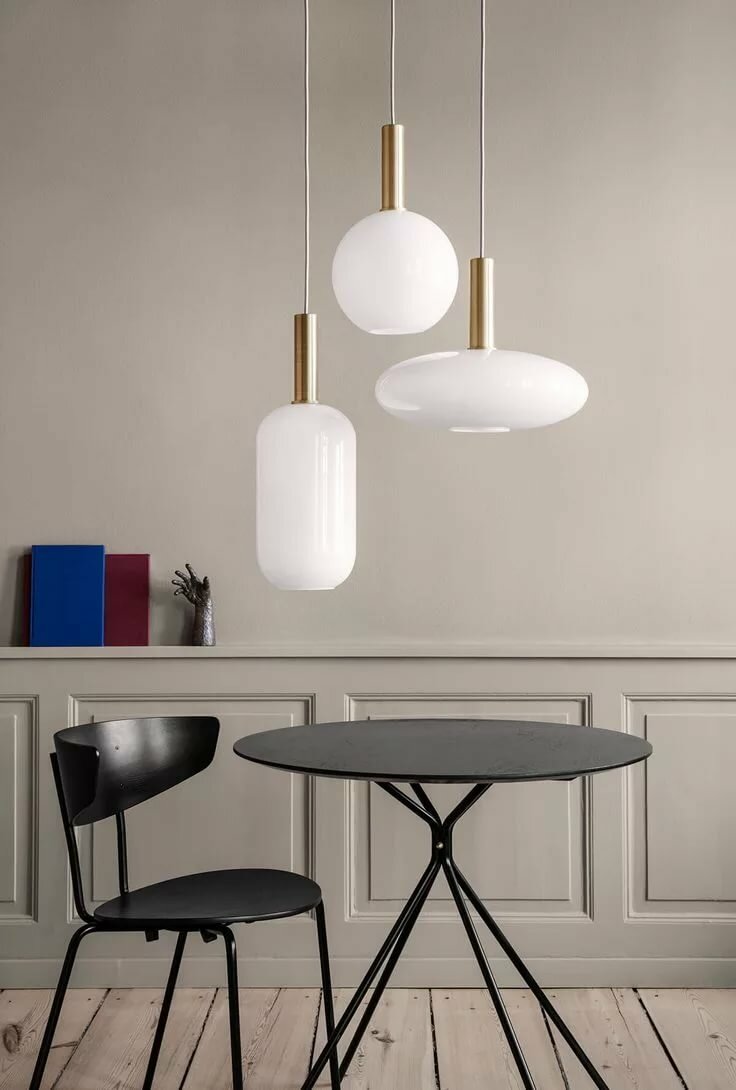 подвесной светильник ferm living opal lamp фото