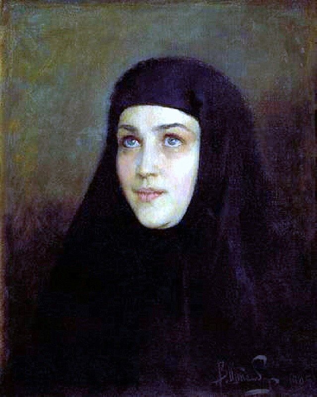 портрет монахини живопись фото