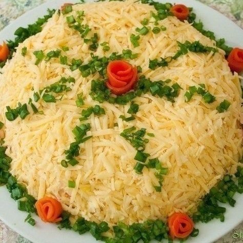 праздничные салаты фото