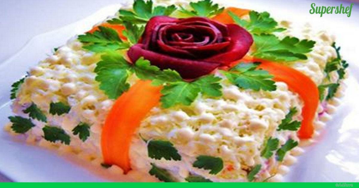 праздничные салаты фото