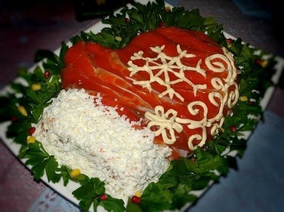 праздничные салаты фото