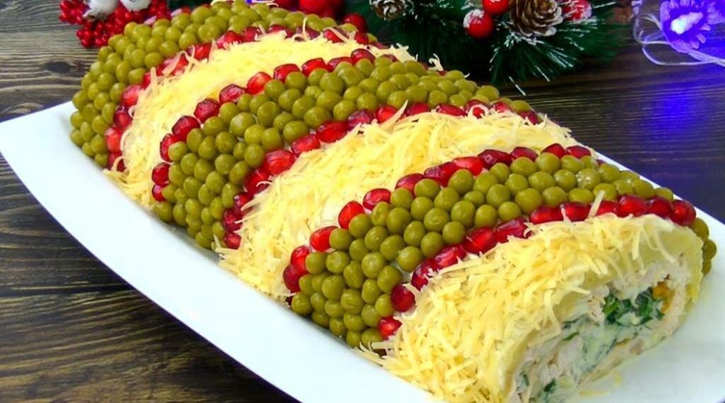 праздничные салаты фото
