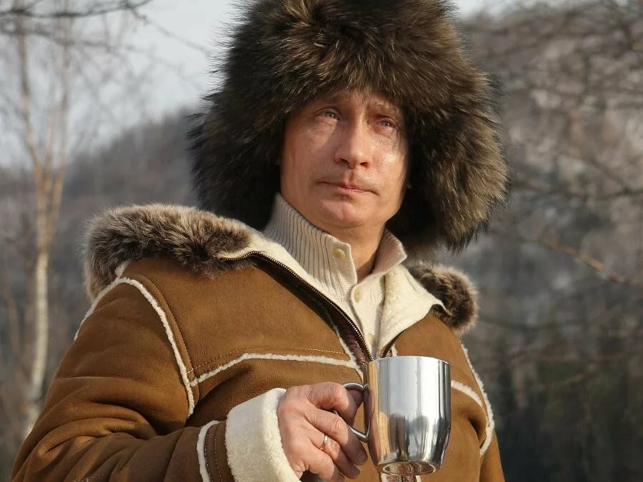 путин в шапке фото