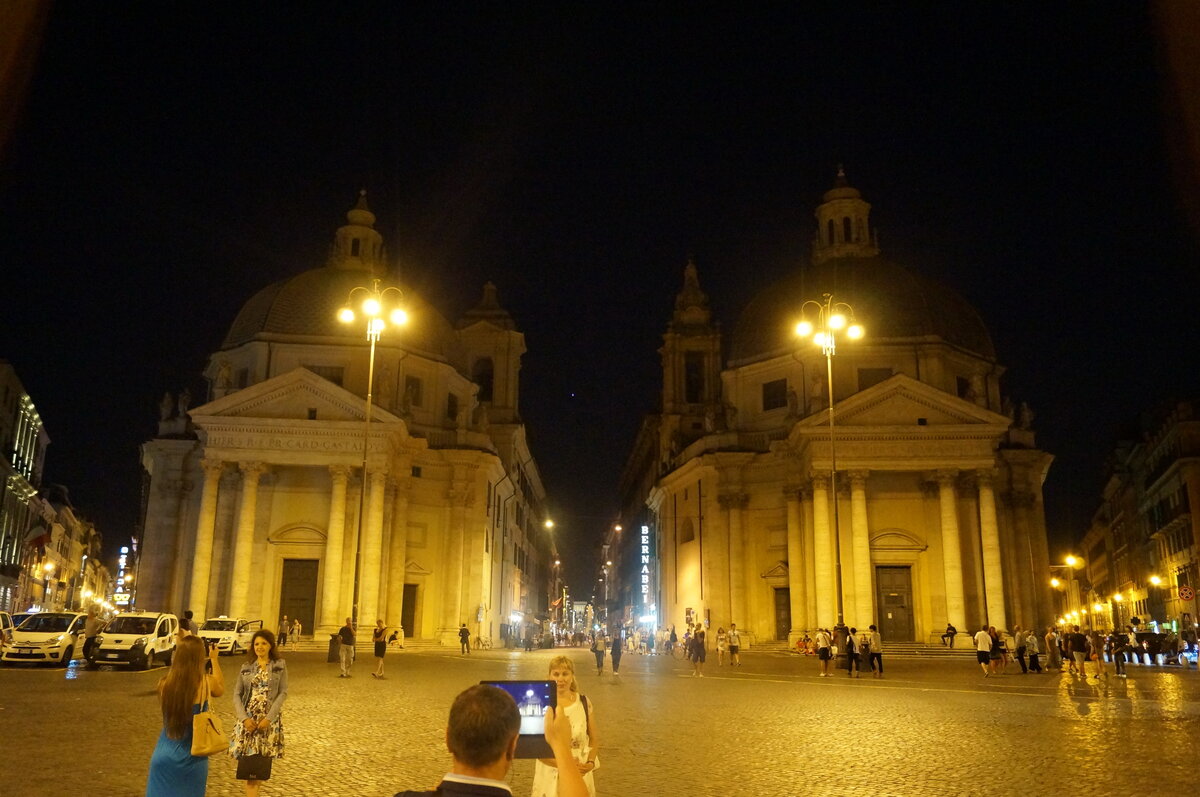 пьяцца дель пополо (piazza del popolo) фото