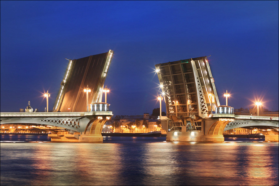 разводные мосты санкт петербурга фото