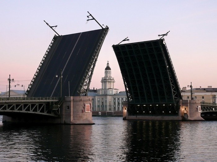разводные мосты санкт петербурга фото