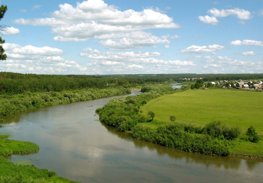 река луга фото