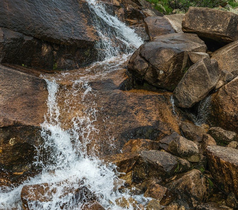 река вода камни поток фото