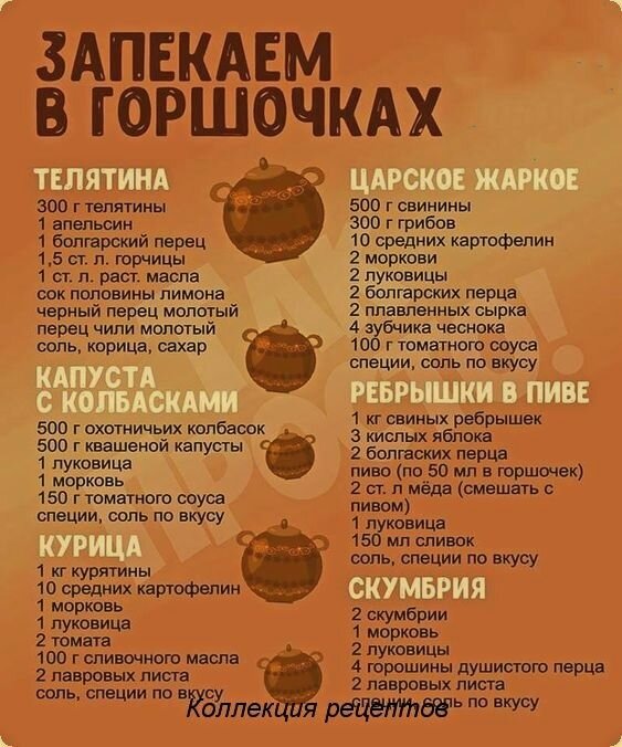 рецепты фото