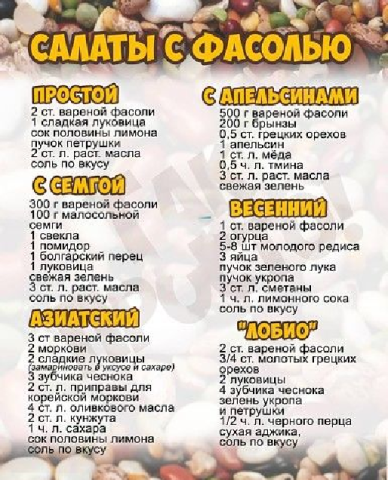 рецепты фото