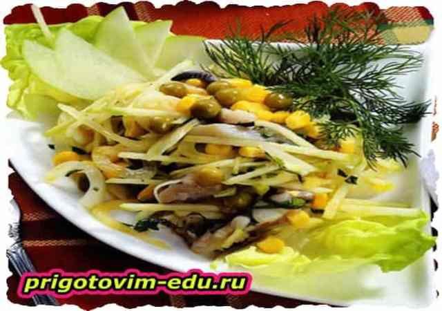 рецепты салатов фото