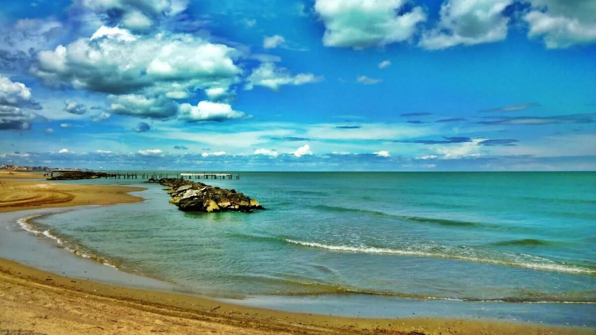 римини море фото