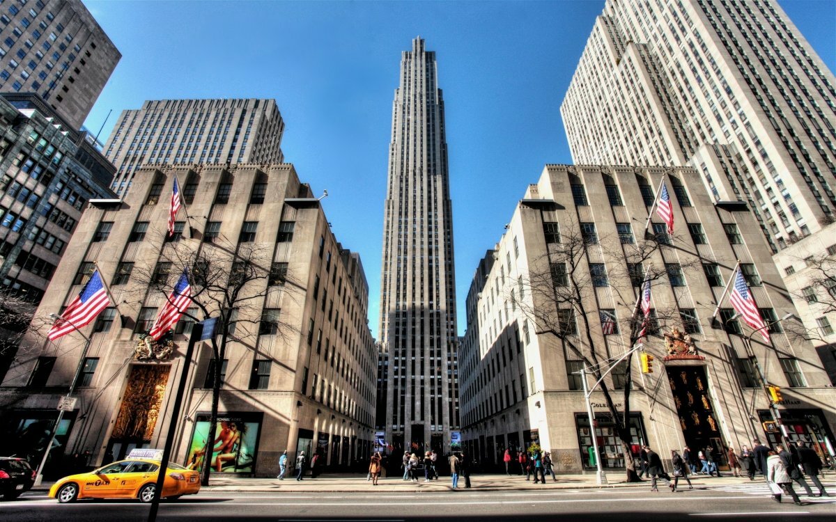 rockefeller center в нью-йорке фото