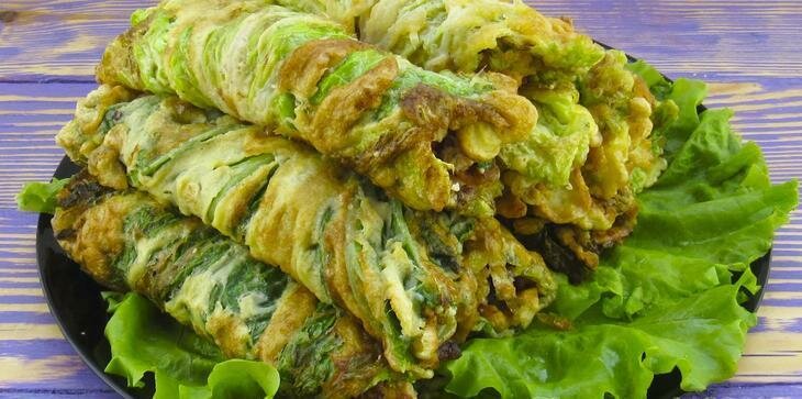 рулетики из пекинской капусты фото