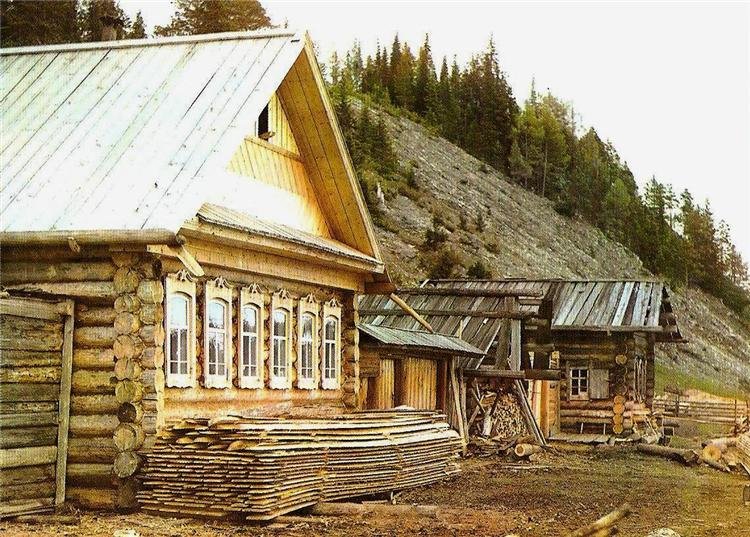 русская изба фото