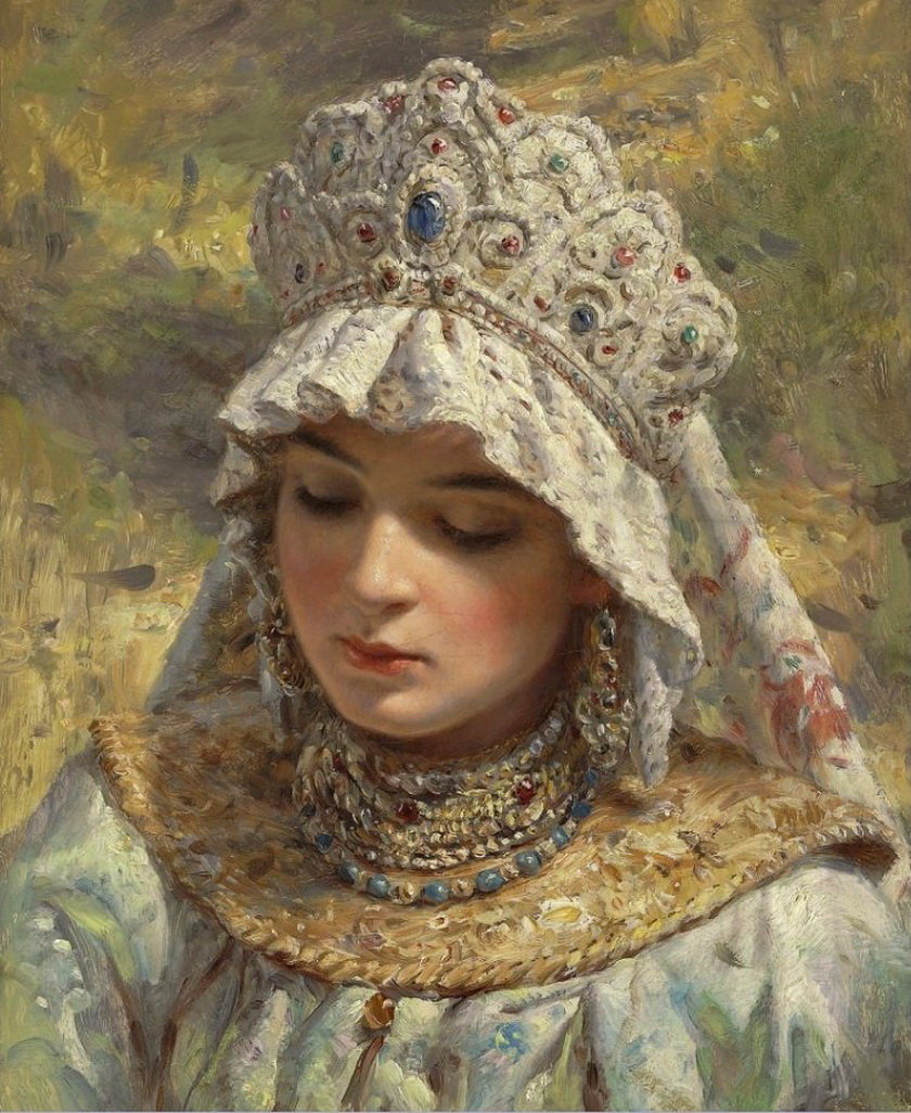 русская красавица фото