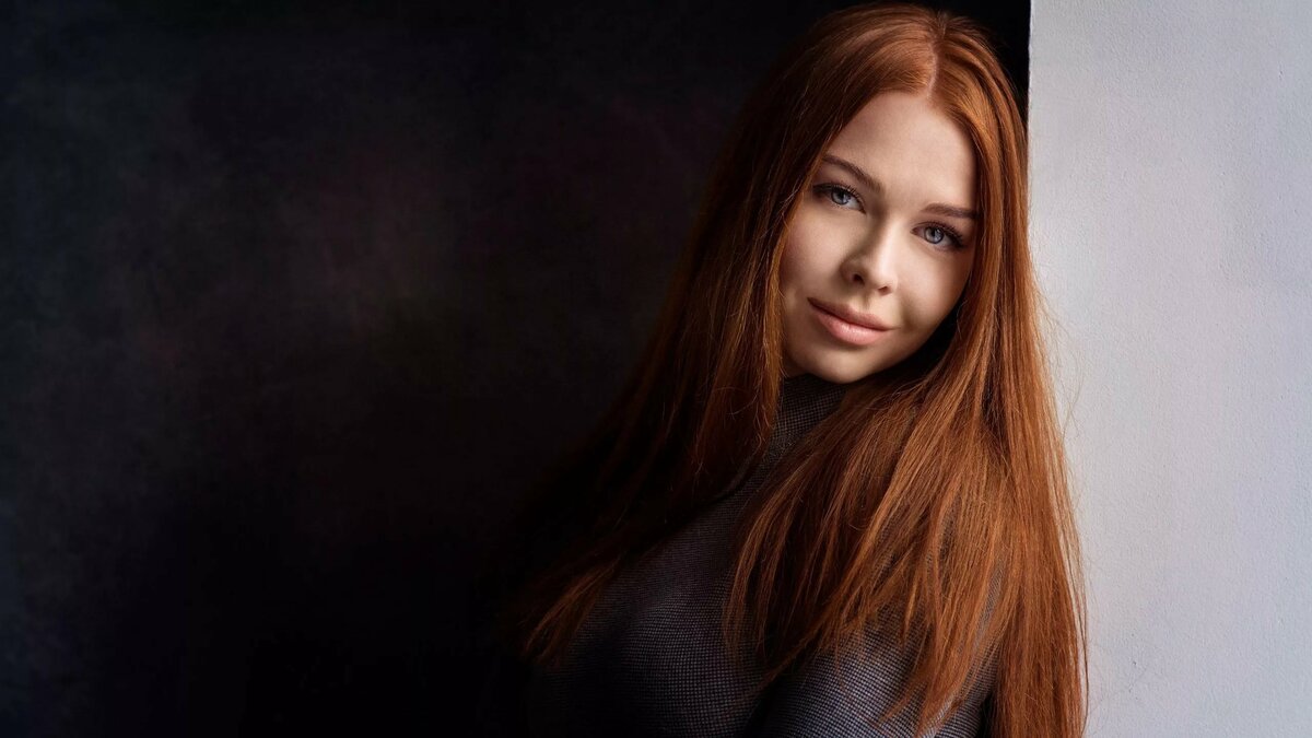 рыжие обои фото