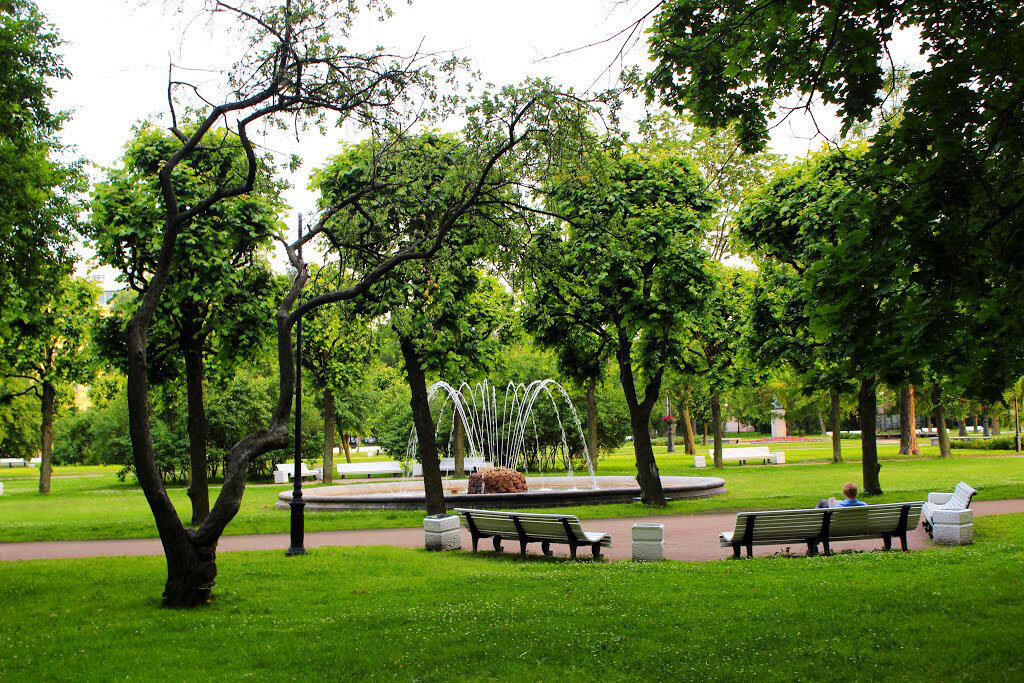 сад партер смольного санкт-петербург фото