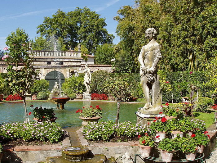 сады боболи (giardino di boboli), флоренция фото