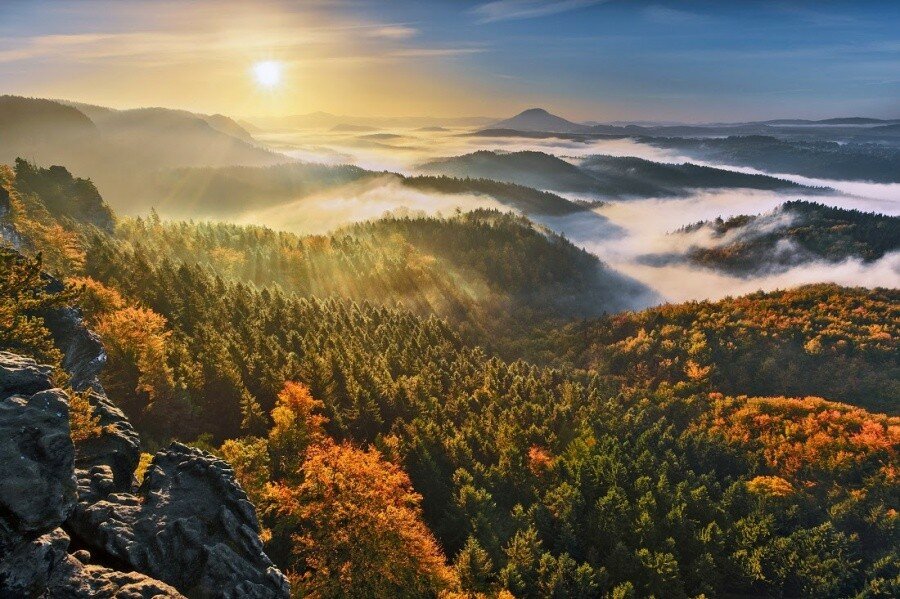 саксонская швейцария национальный парк фото