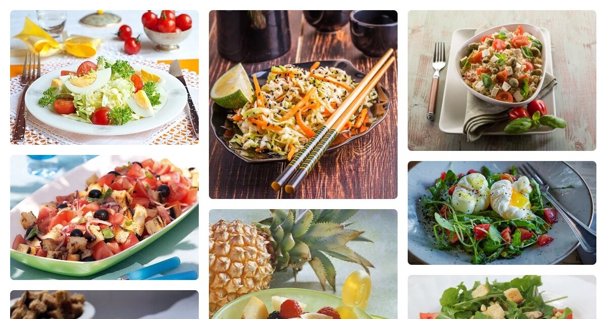 salad recipes healthy easy dinner фото