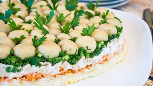 салат грибная поляна фото