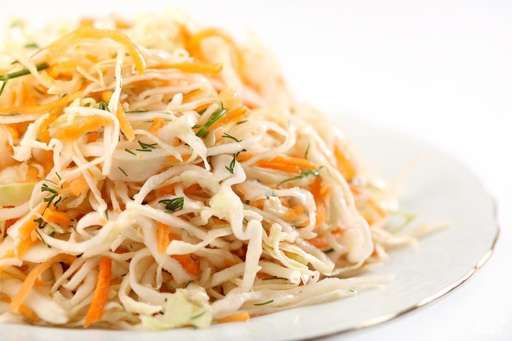 салат из белокочанной капусты картинки фото