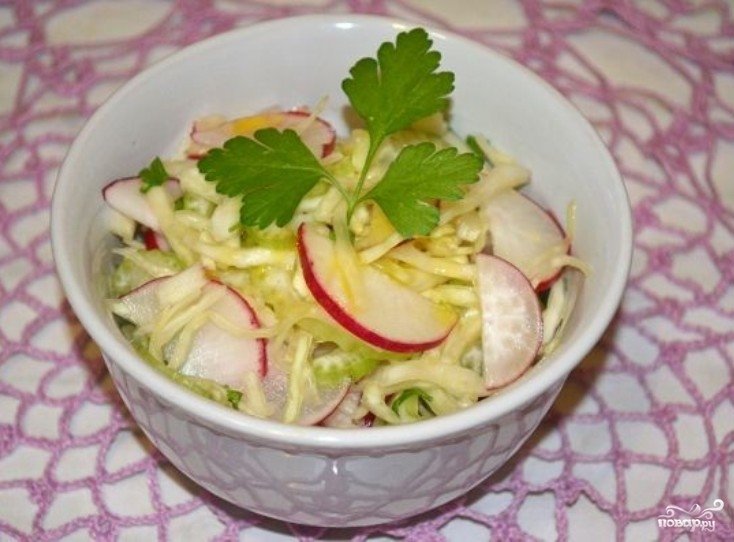 салат из капусты фото