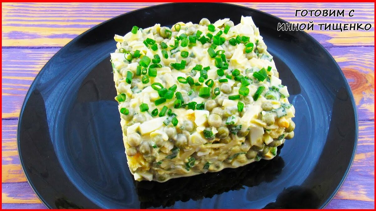 салат из крабовых палочек с кукурузой и яйцом фото