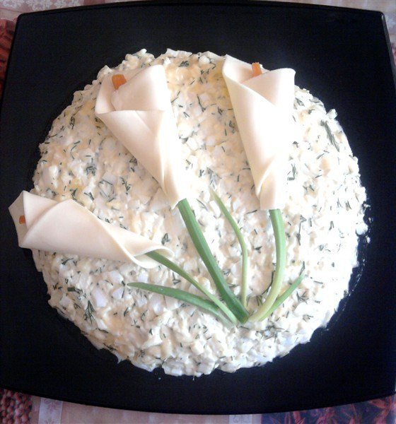 салат из курицы с ананасами и грибами фото