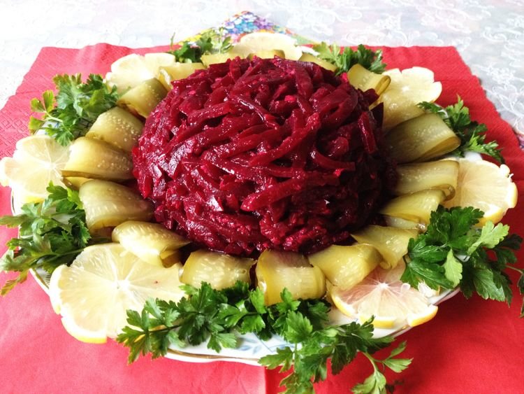 салат из свеклы фото