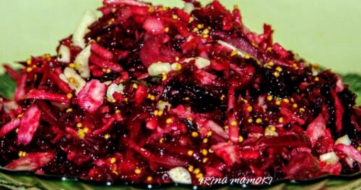 салат из свеклы фото