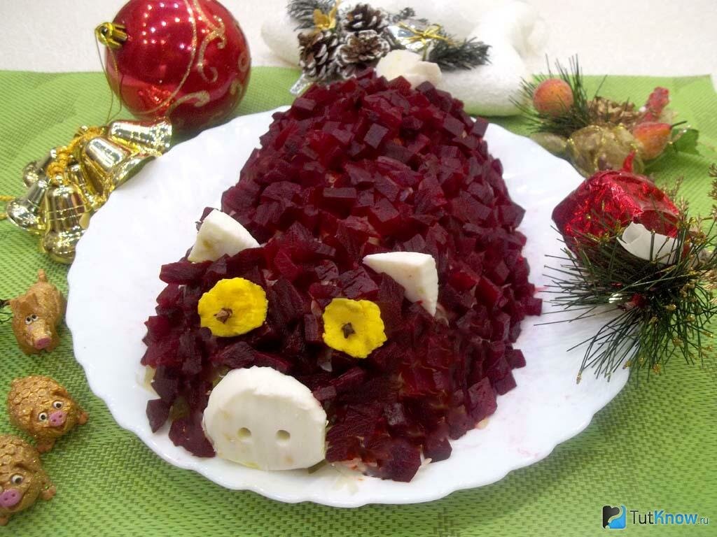 салат из свеклы фото