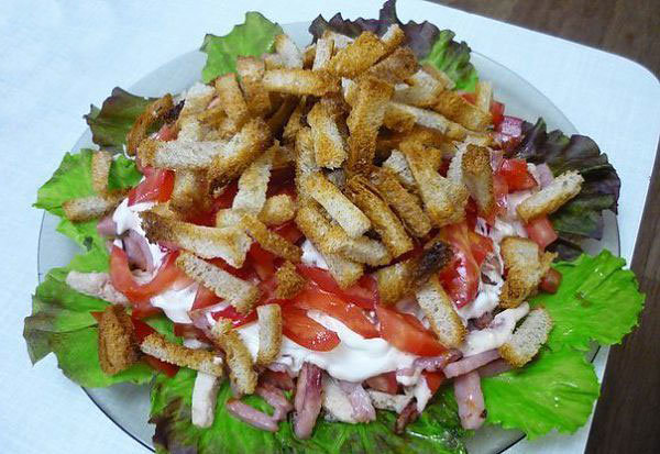 салат кармен с курицей фото