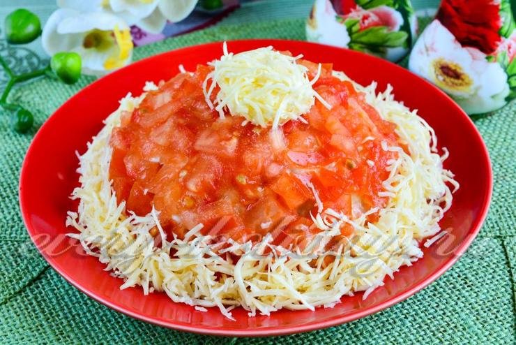салат красная шапочка фото