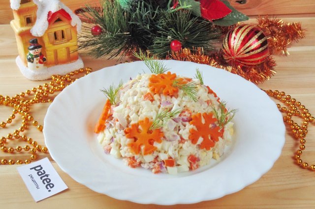 салат на новый год фото
