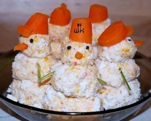 салат новогодний фото