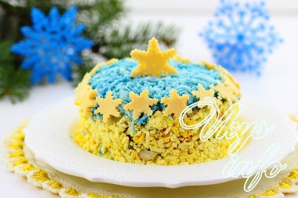 салат новогодний фото